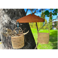 Wooden Balance Scale, Carabiners with Baskets