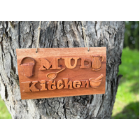 Mud Kitchen Sign Large