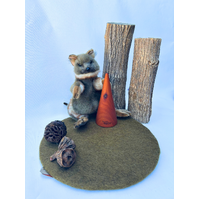 Cone Hand Puppet Stand