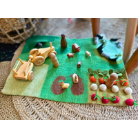 Felted Farm Playmat