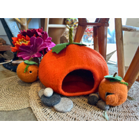 Giant Felt Pumpkin