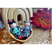 Cultural Dolls 16cm Boy & Girl Set - Japanese