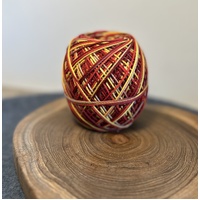 Crochet Cotton Ball - Variegated Outback Colours