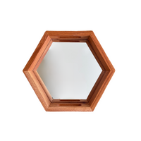 Hexagon Mirror Tray