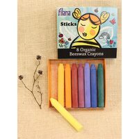 Filana Beeswax Crayons - Rainbow Sticks Set of 8