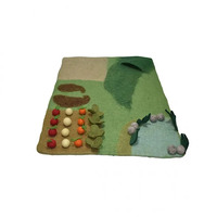 Felted Garden Playmat