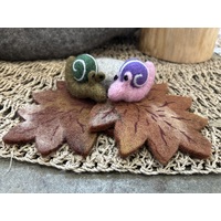 Felt Autumn Leaf Set of 2