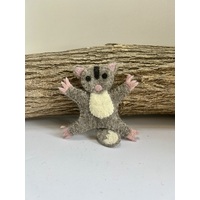 Possum Finger puppet - Felt