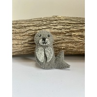 Seal Finger Puppet - Felt