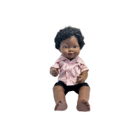 38cm Dark Skin Boy Doll