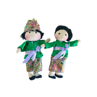 Cultural 16cm Dolls Boy & Girl Set - Balinese