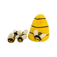 Bees & Beehive Felted Portable Play