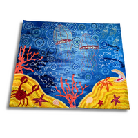 Down Under The Sea Rug by Simone Hills