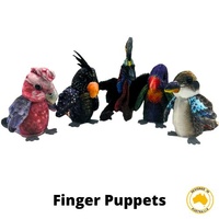 Finger Puppet Set of 5 - Birds