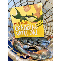 Crabbing with Dad Book and Crab Plush Bundle