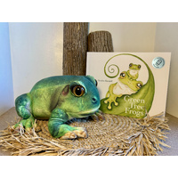 Green Tree Frogs Book and Plush Bundle