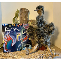 Awesome Emu Book and Puppet Bundle