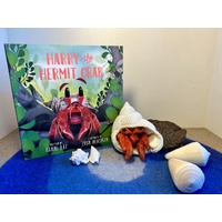 Harry the Hermit Crab and Finger Puppet Bundle