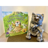 Little Wombat's Easter Surprise and Wombat Puppet Bundle